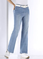 Jeans in het nieuwste vingerafdrukdesign HELLBLAU