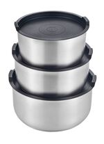 8-delige kookset van roestvrij staal 