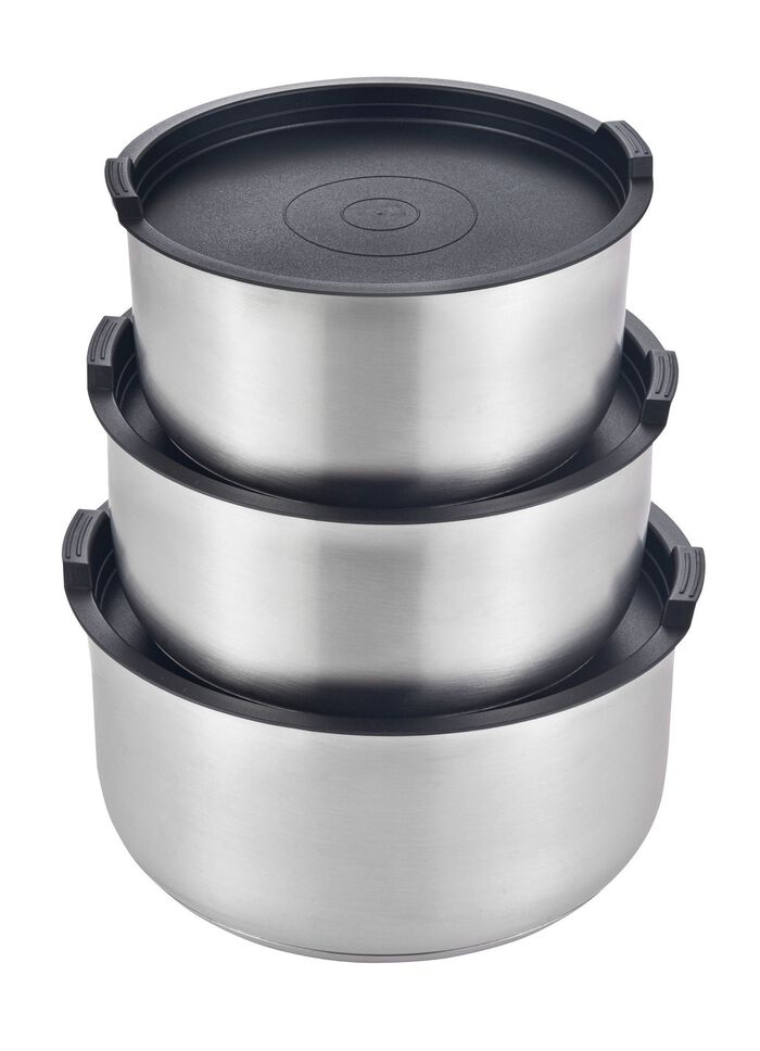 8-delige kookset van roestvrij staal 