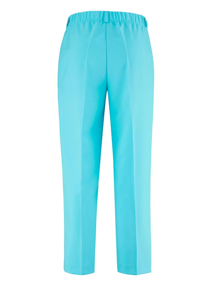 Broek met elastische tailleband aan de achterkant 
