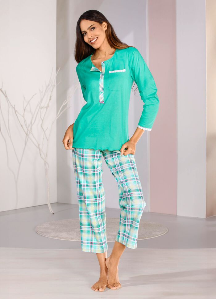 Pyjama met lange mouwen en lange broek 