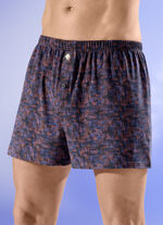 Vierpack boxershorts met knoopsluiting 