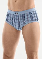 Verpakking met vijf fijne ribslips 