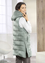 Vest met vaste capuchon 