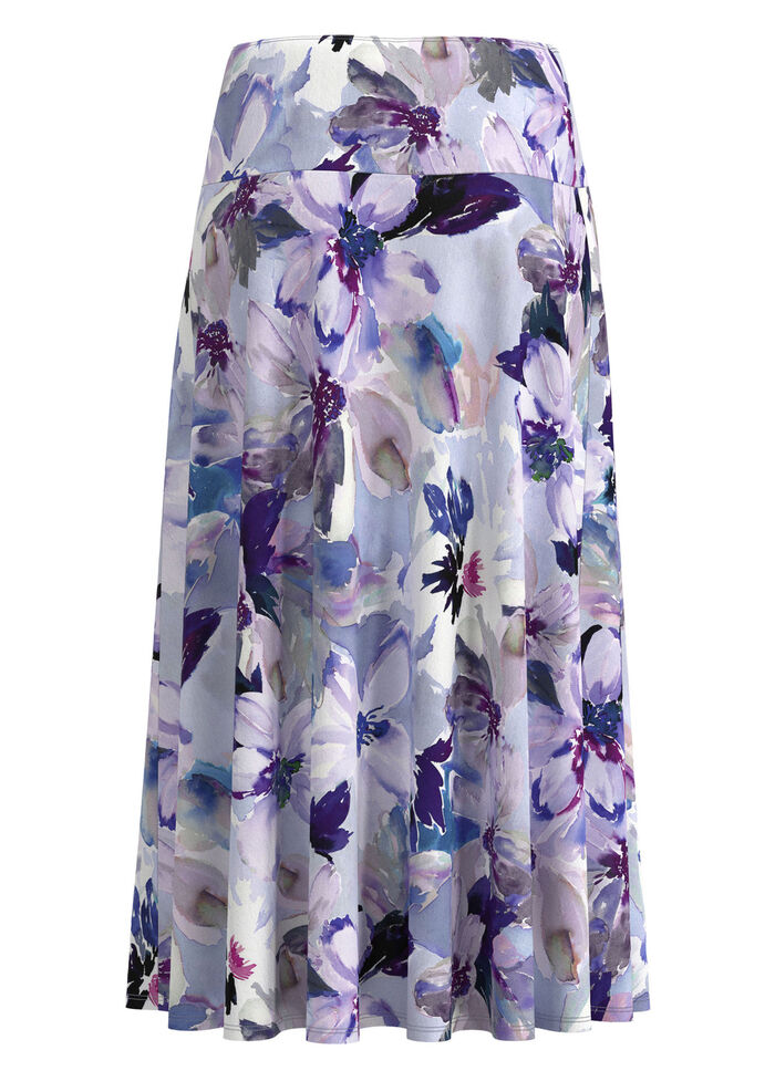 Rok met bloemenmotief 
