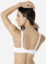 Sassa beugelbeha met verstevigde rug WIT