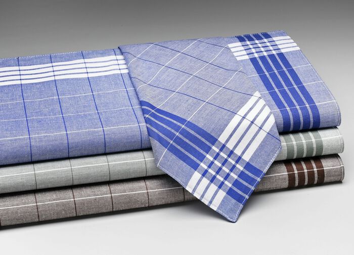 Heren-stoffen zakdoekjes 