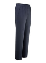 Superstretch slip-on broek “Klaus Models” in 4 kleuren MARINE GEMÊLEERD