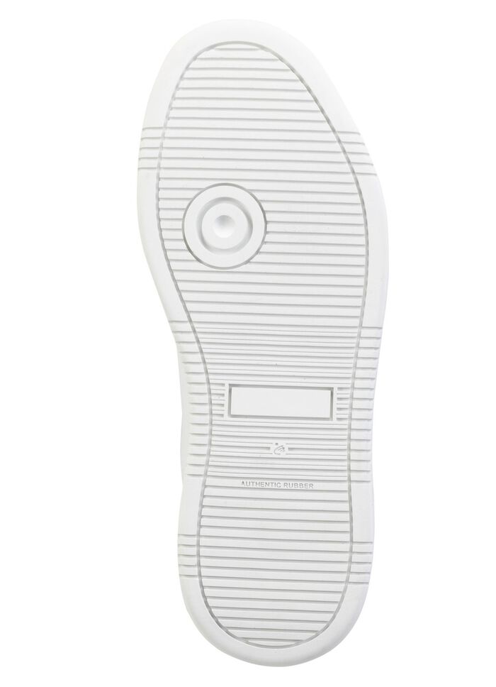 ELENA EDEN sneakers van nappaleer WIT-BONTE