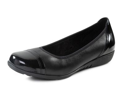 ELENA EDEN, klassieke damesballerina's, breedte G, met uitneembaar voetbed 