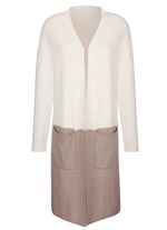 Lang vest met kasjmier 