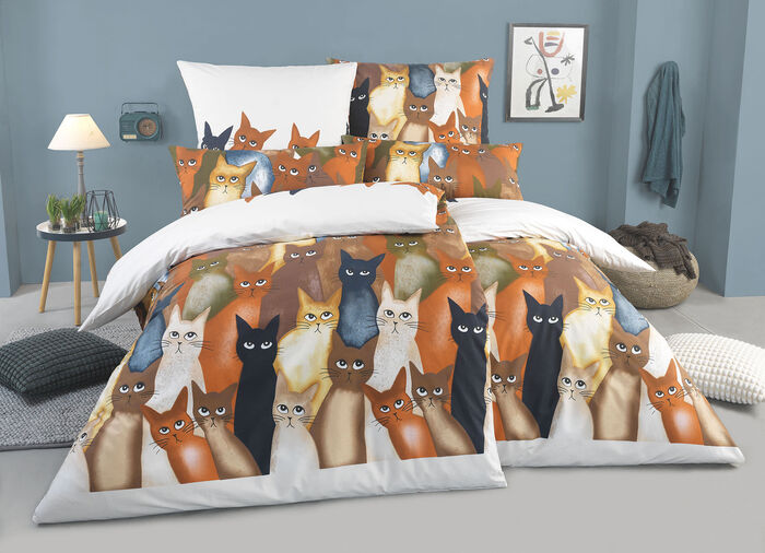 Dubbelzijdig bedrukt beddengoedset 