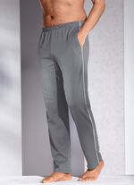 Broek met bies ANTHRAZIT