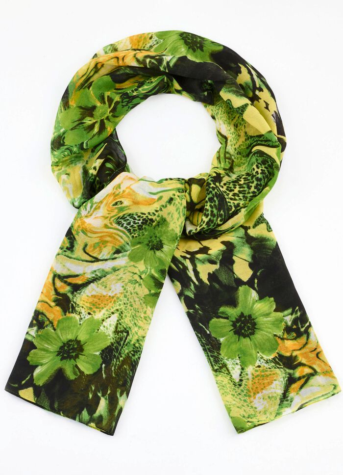 Sjaal met verschillende dessins 