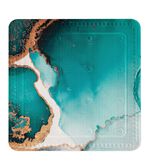 Veiligheidsinleg met marmerpatroon 