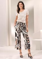 Culotte in modieuze wijdte 