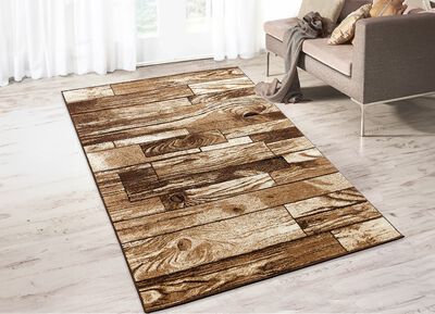 Moderne bruggen en tapijten 