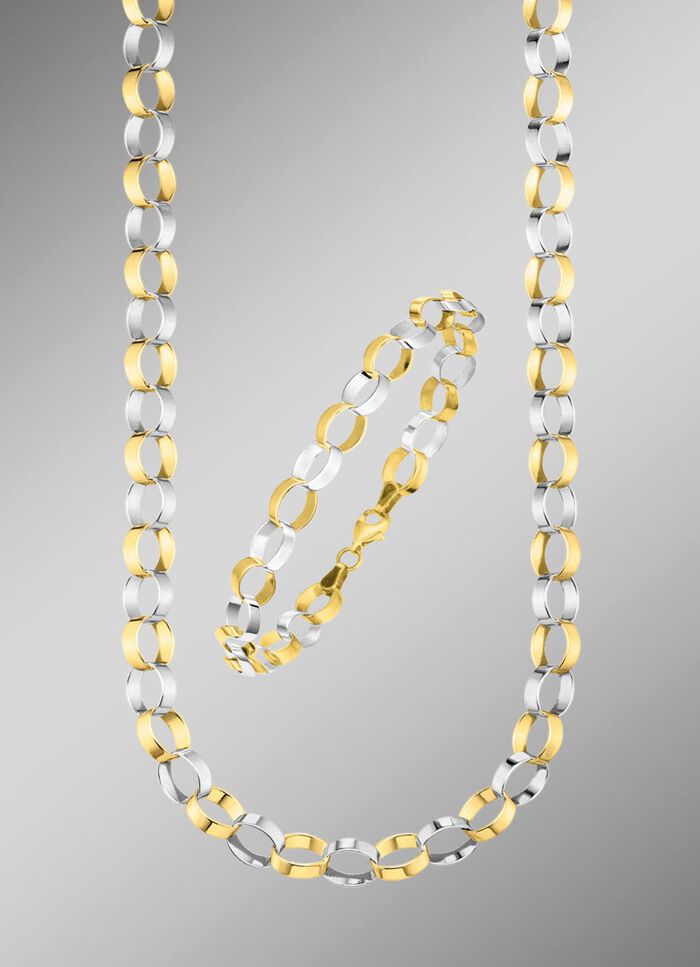 Elegante en hoogwaardige set in tweekleurig design 