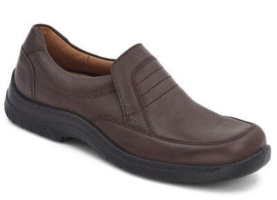 Klassieke herenpantoffels met ademend voetbed 