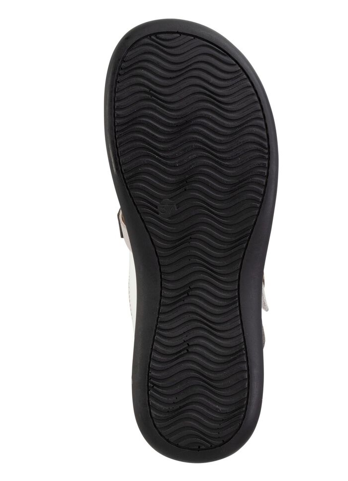 ELENA EDEN pantoffels van gedeeltelijk reli&euml;f nappaleer 