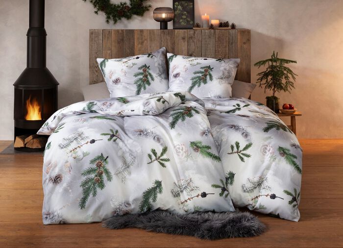 Dubbelzijdig bedrukt beddengoedset van Estella 