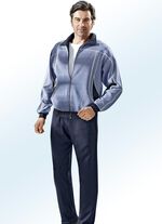 Vrijetijdspak met pijpen met rechte uiteinden 