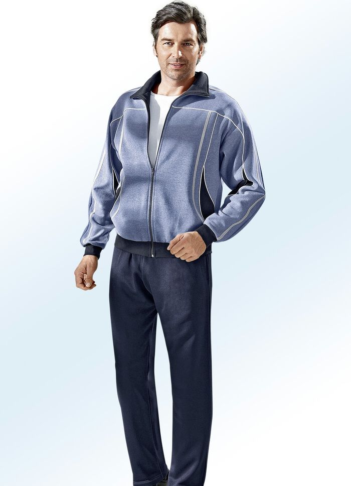 Vrijetijdspak met pijpen met rechte uiteinden 