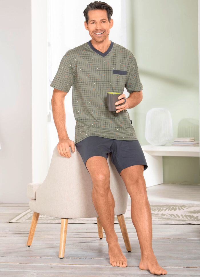 Set van twee shorts met V-hals 