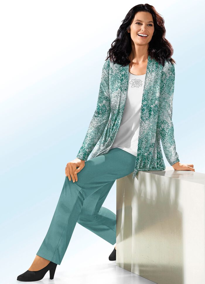 Broek in pull-on model 