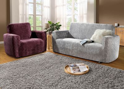 Elegante en duurzame stretchhoezen in fluwelen look 