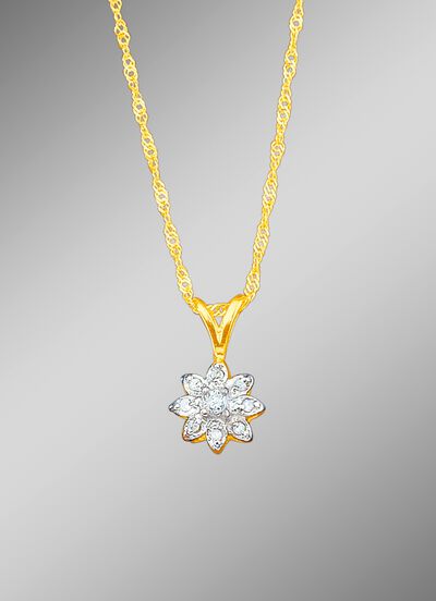 Elegante hanger met Singapore ketting 