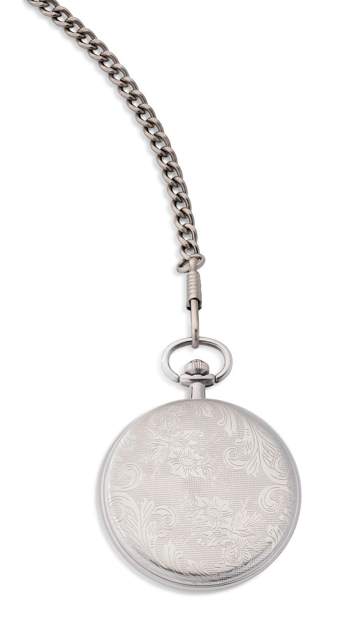 Quartz zakhorloge met metalen kast 