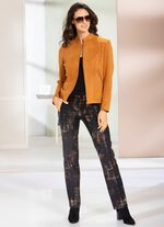 Jas gemaakt van velours 