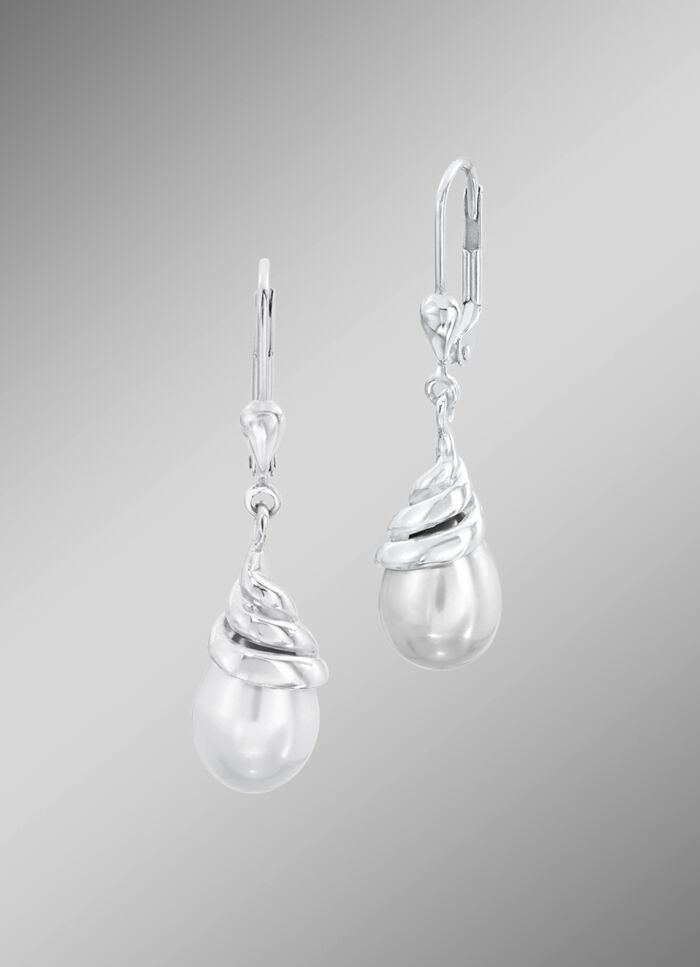 Prachtige druppelvormige oorbellen 