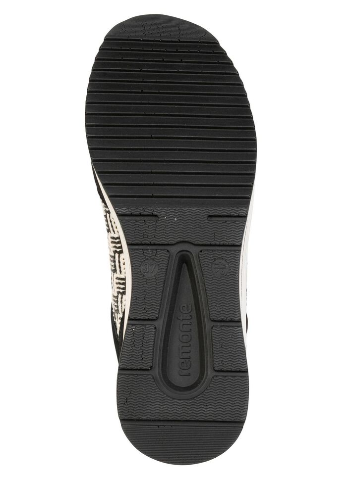 Remonte, sportieve damessneakers, breedte H, met uitneembaar voetbed 