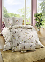 Beddengoedset met ritssluiting CRÈME