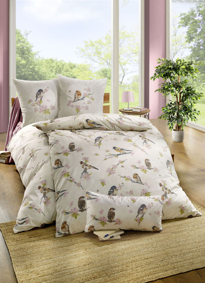 Beddengoedset met ritssluiting CRÈME