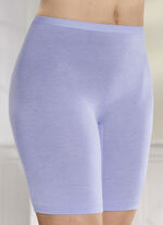 Sylvia Speidel two-pack lange broek met viscose 2X LILA GEMÊLEERD