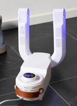 Opvouwbare schoenendroger met 360 graden heteluchtcirculatie 