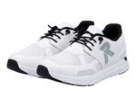 Rieker sneaker gemaakt van gedeeltelijk gecoat mesh-materiaal WIT