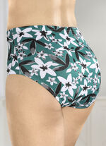 Set van vier slips met bloemdessin 