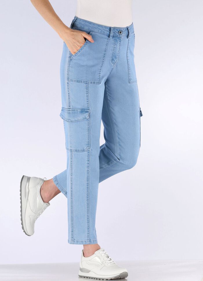 Enkellange cargobroek 