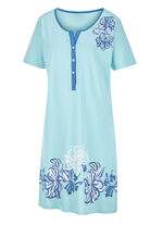 Twee-pack nachthemden met kortere pasvorm 