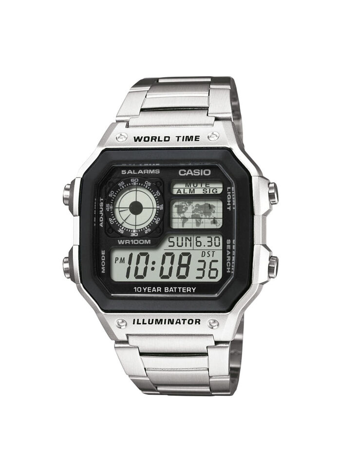 Casio Illuminator digitaal herenhorloge 