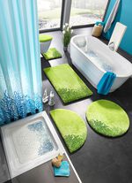 Badkamerset met antislip-onderkant van Grund GROEN