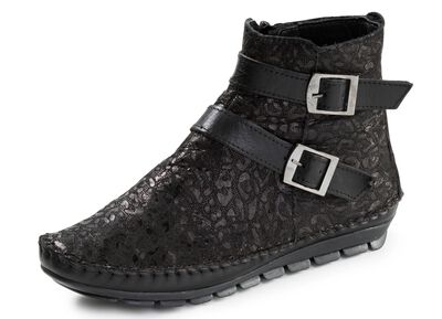 Gemini, trendy dameslaarzen, breedte G, met uitneembaar voetbed 