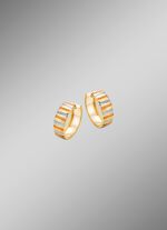 Elegantie in elk facet &ndash; driekleurige creolen 