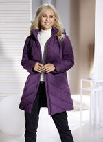 Functionele jas met afneembare capuchon AMETHYST
