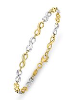 Tweekleurige armband 