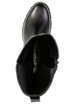 Remonte, klassieke dameslaarzen, winterschoenen, breedte G, met rits SCHWARZ